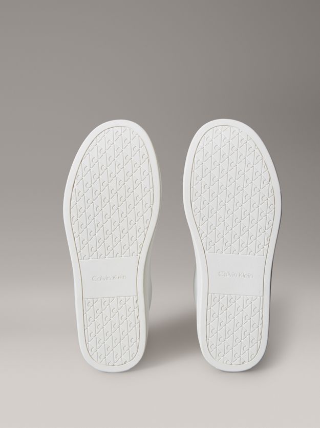 Smooth Leather Flexible Sole Trainers