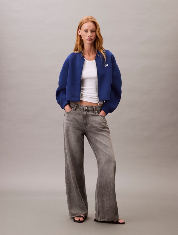 Relaxed Bomber Jacket