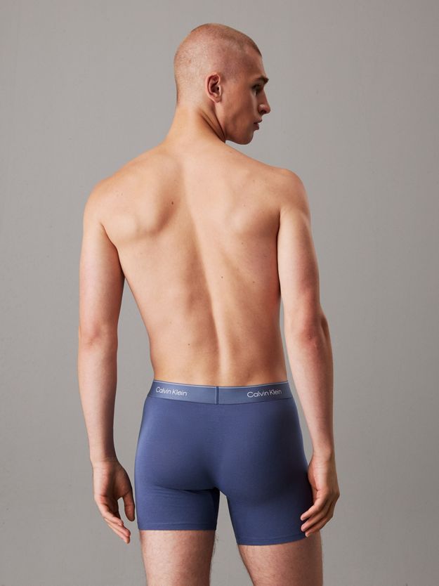 3 Pack Boxer Briefs - Icon Cotton Stretch