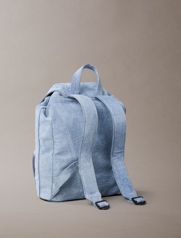 Mini Denim Backpack