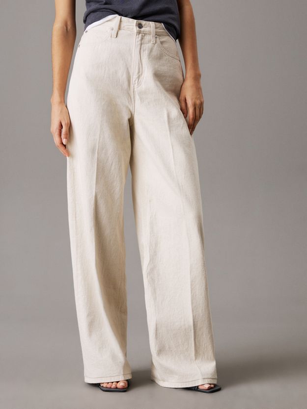 High Rise Wide Leg Jeans