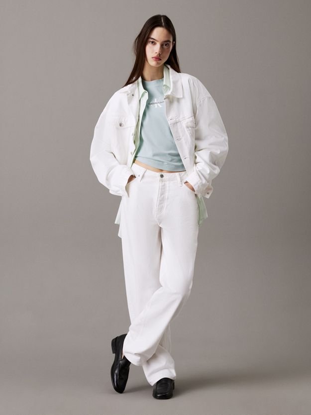 Cropped Monogram T-shirt