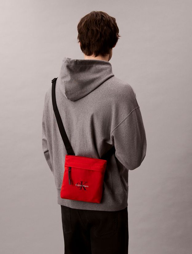 Nylon Monogram Logo Flatpack