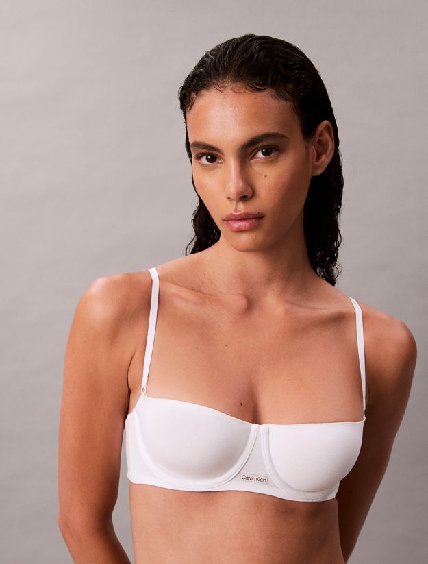 Balconette Bra - Cotton Modal Bare