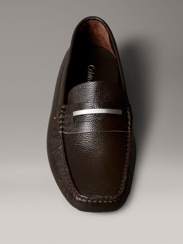 Leather Moccasin Driving Shoes