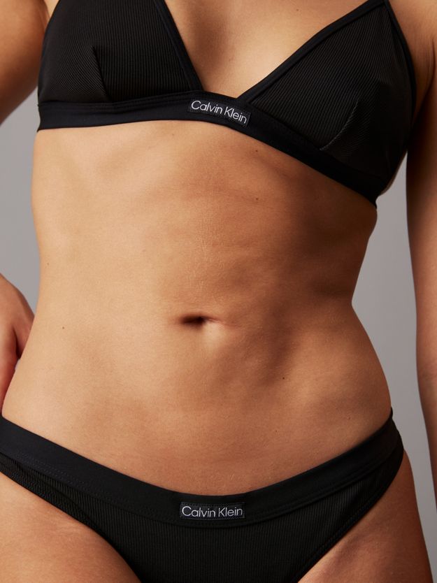 Dipped Bikini Bottoms - CK Rib