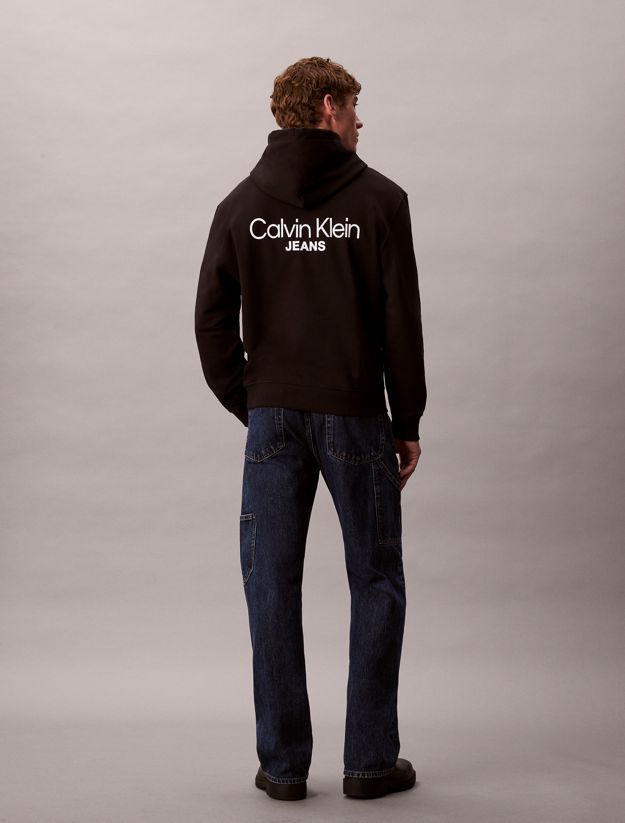 Cotton Terry Logo Hoodie