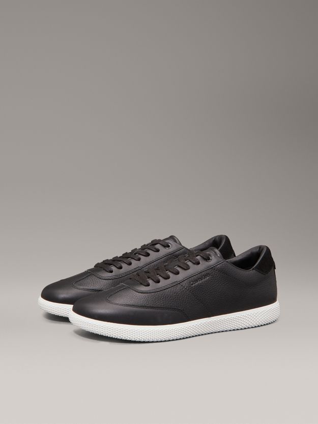 Leather Low Profile Trainers