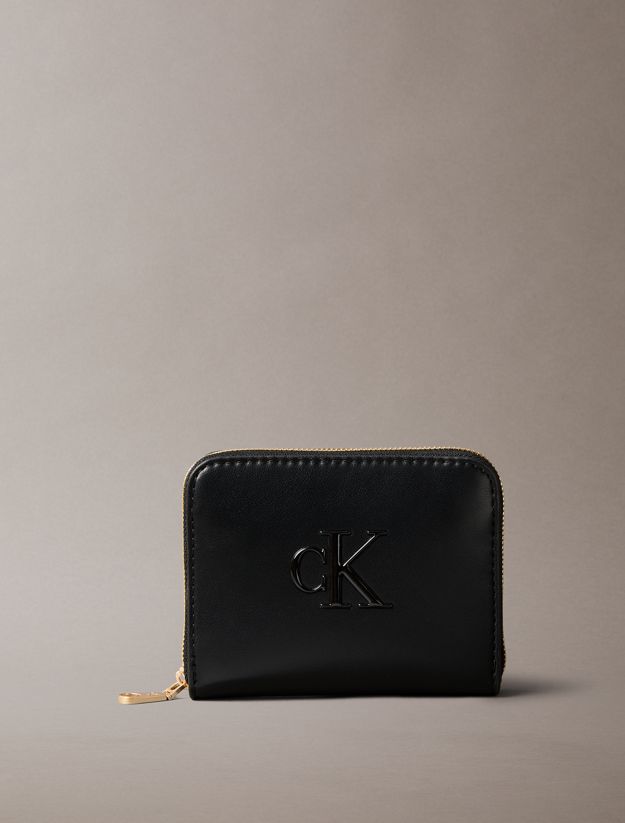 Soft Touch RFID Zip Around Wallet