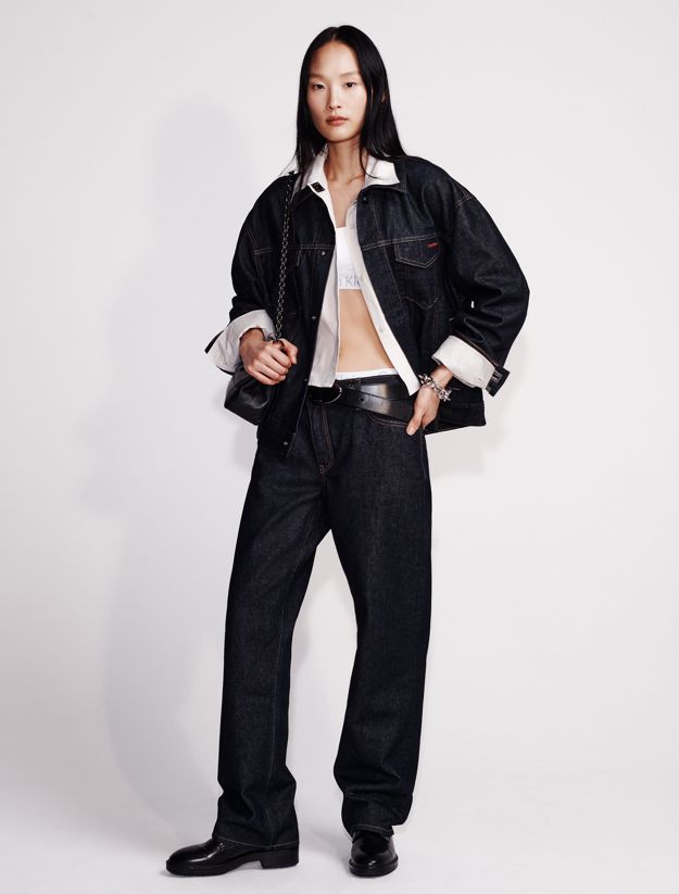 90s Asymmetric Jeans