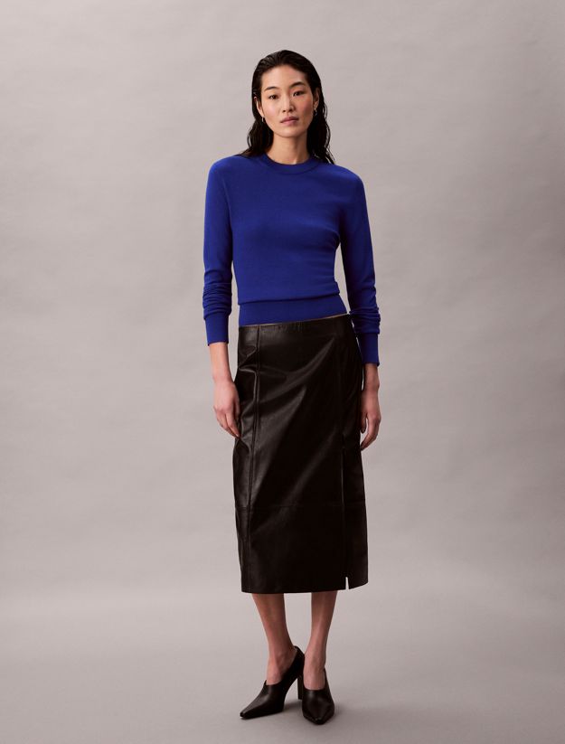 Merino Wool Crew Neck Jumper