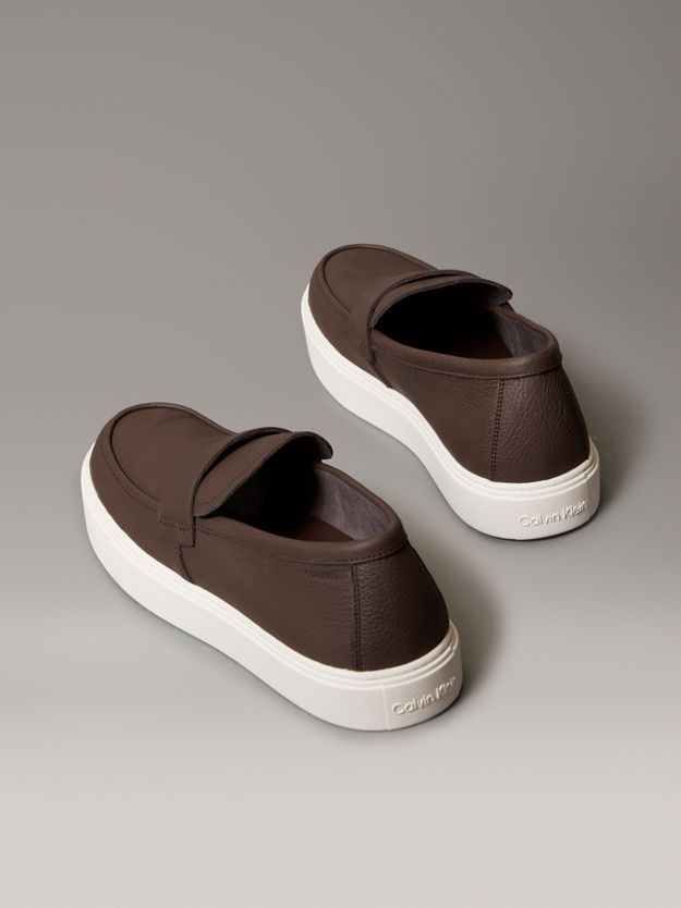 Leather Hybrid Loafers