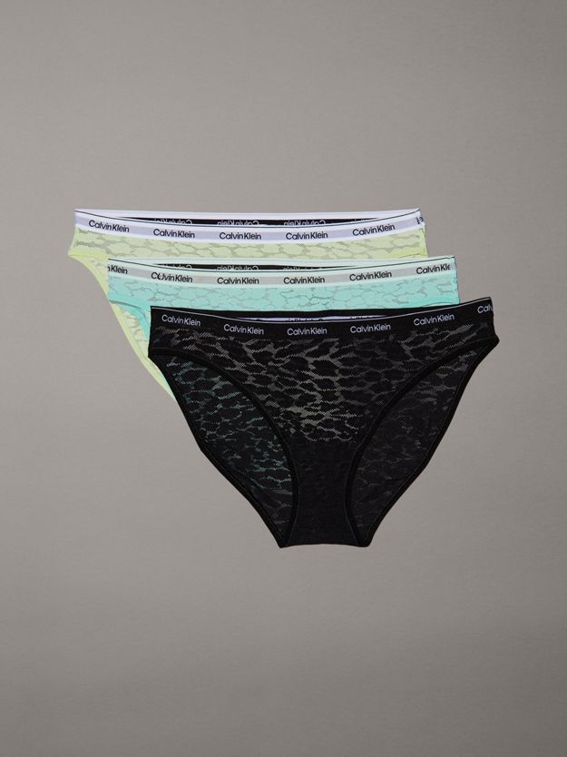 3 Pack Bikini Briefs - Icon Lace