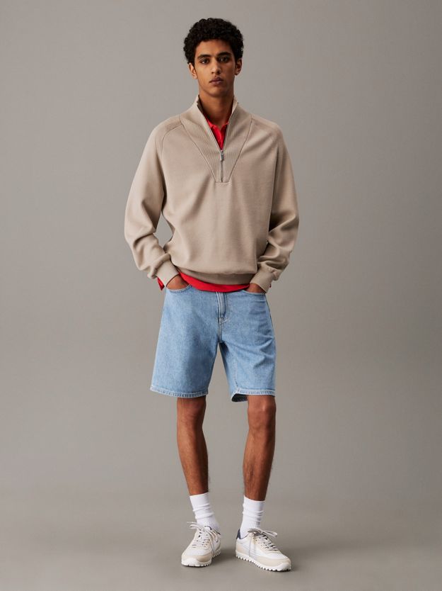 Relaxed Denim Shorts