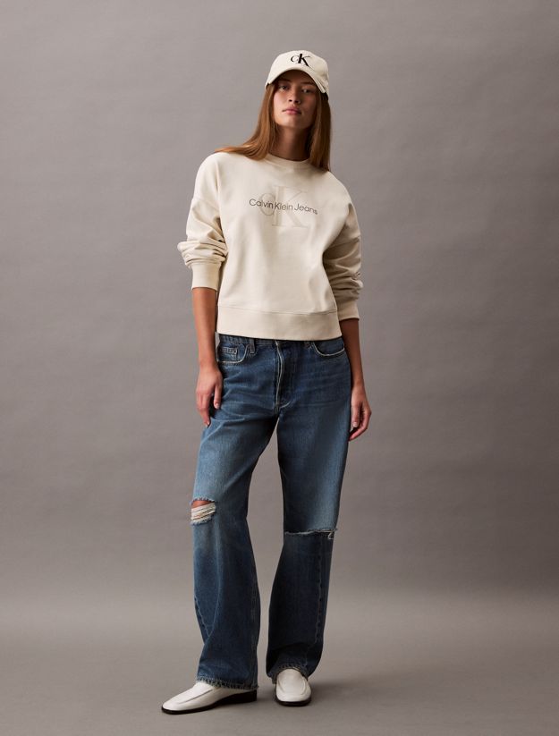 Relaxed Monogram Sweatshirt