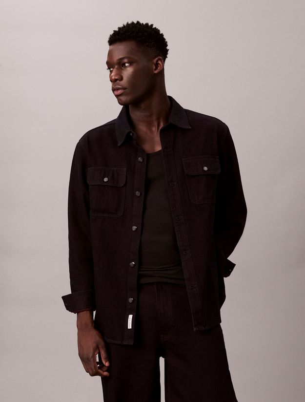 90's Denim Shirt Jacket