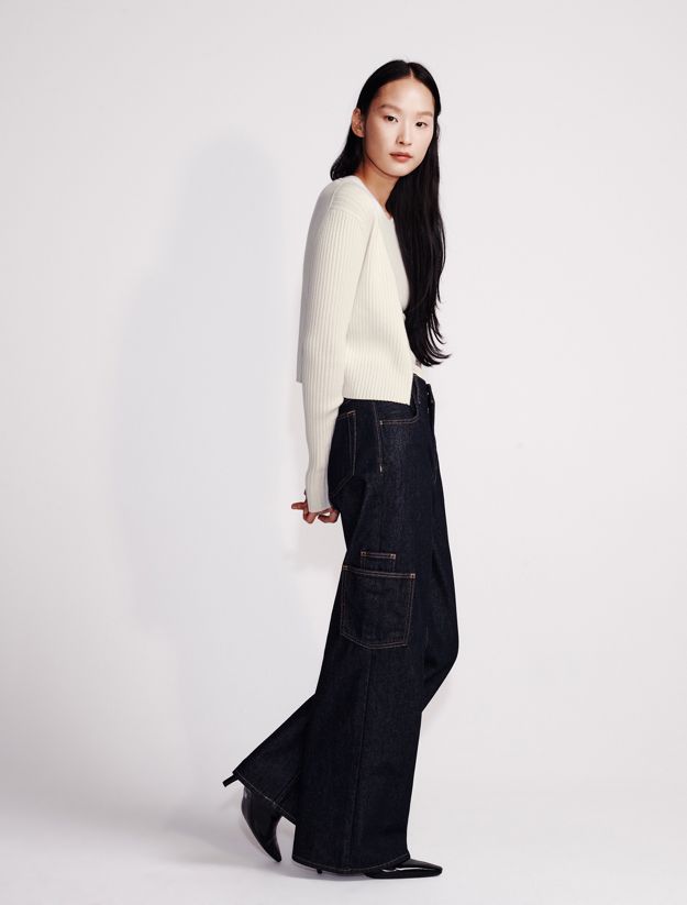 High Rise Wide Leg Jeans