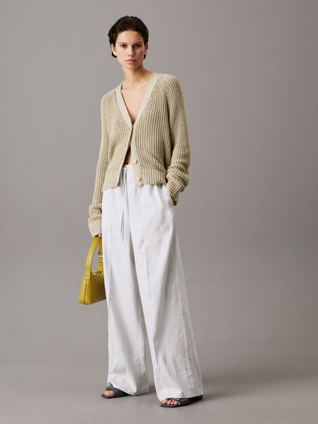 Relaxed Linen Cotton Trousers