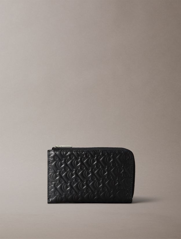 Leather RFID Cardholder with Zip