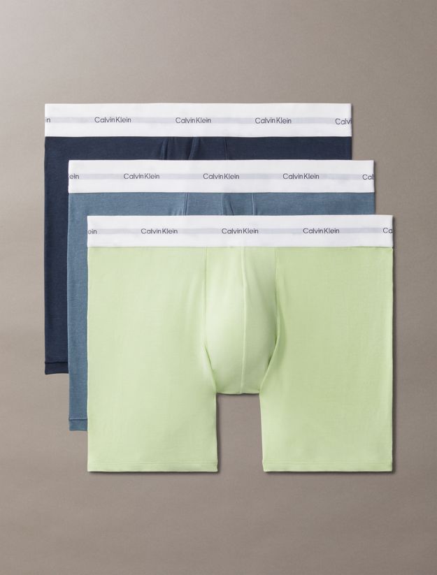 3 Pack Boxer Briefs - Cotton Modal Stretch