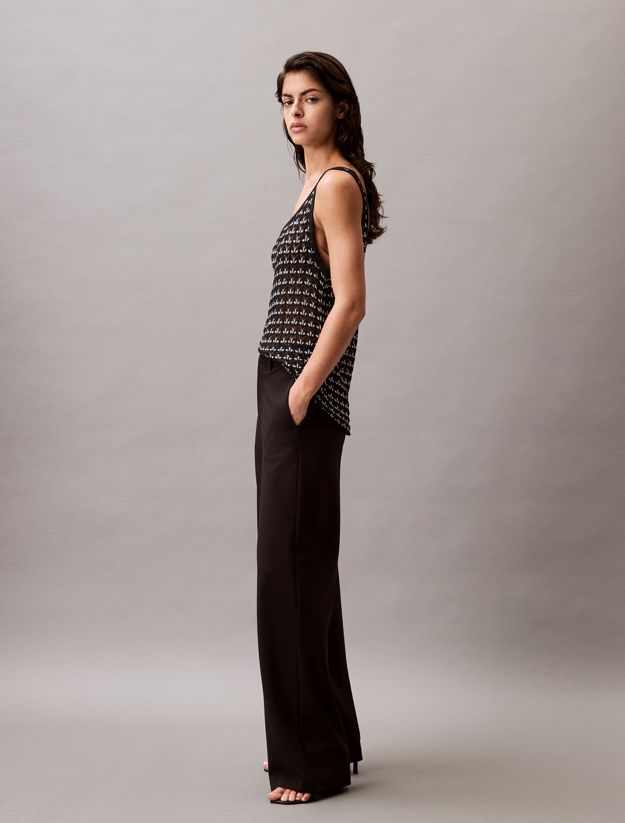 Milano Jersey Wide Leg Trousers