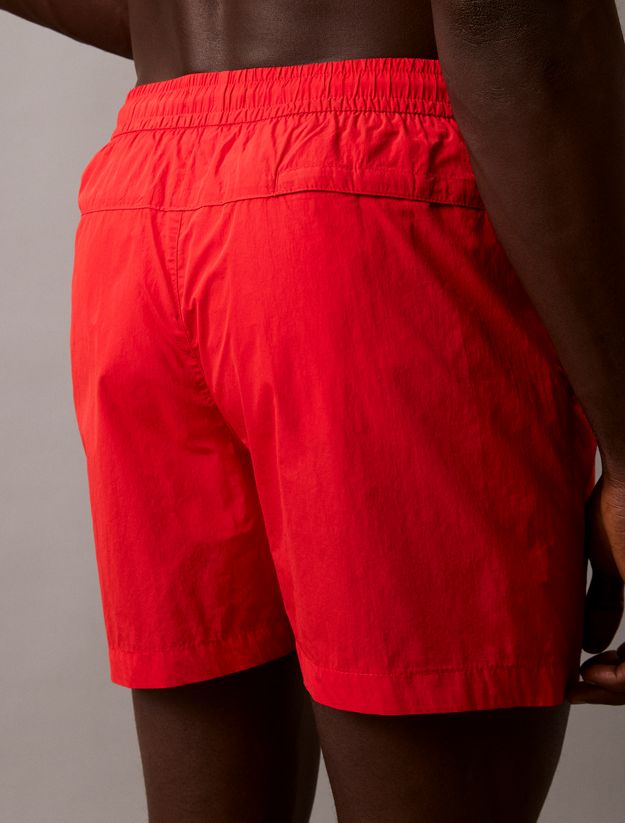 Medium Drawstring Swim Shorts - CK Soft Nylon