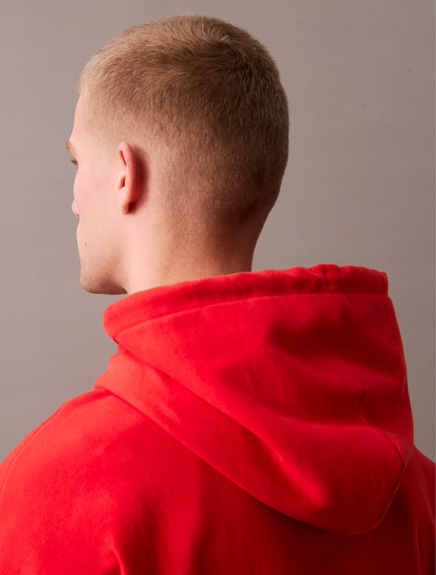 Oversized Sueded Terry Hoodie