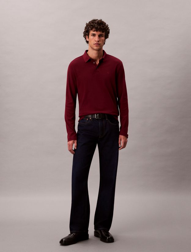 Long Sleeve Polo Shirt