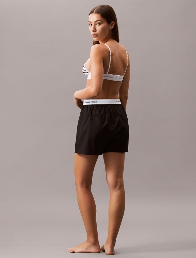 Unlined Triangle Bralette - Cotton Modal Stretch Rib