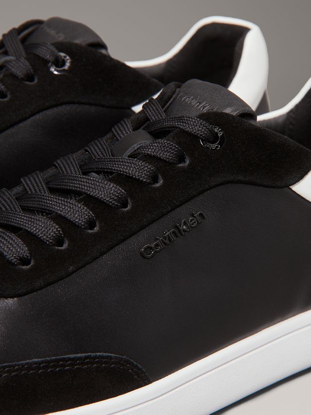Leather Low Profile Trainers