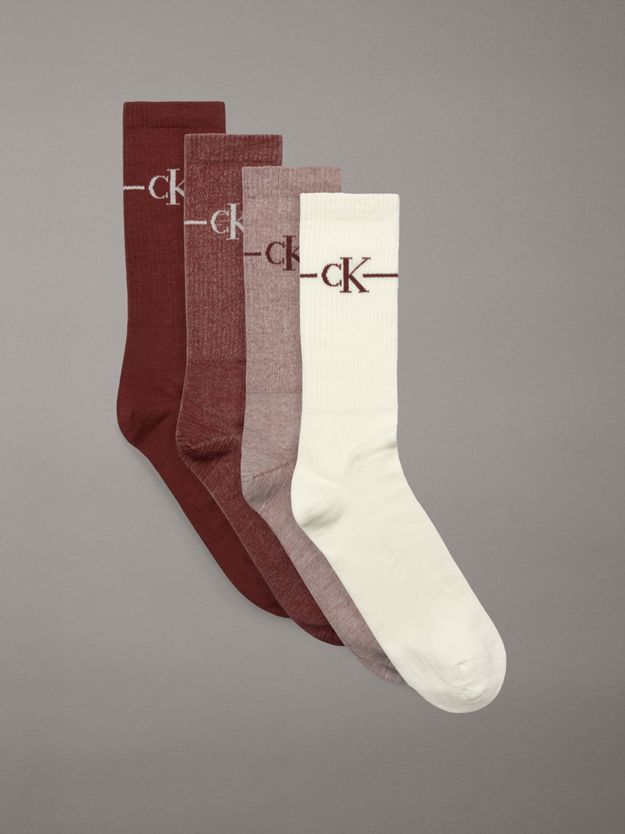 4 Pack Crew Socks Gift Set