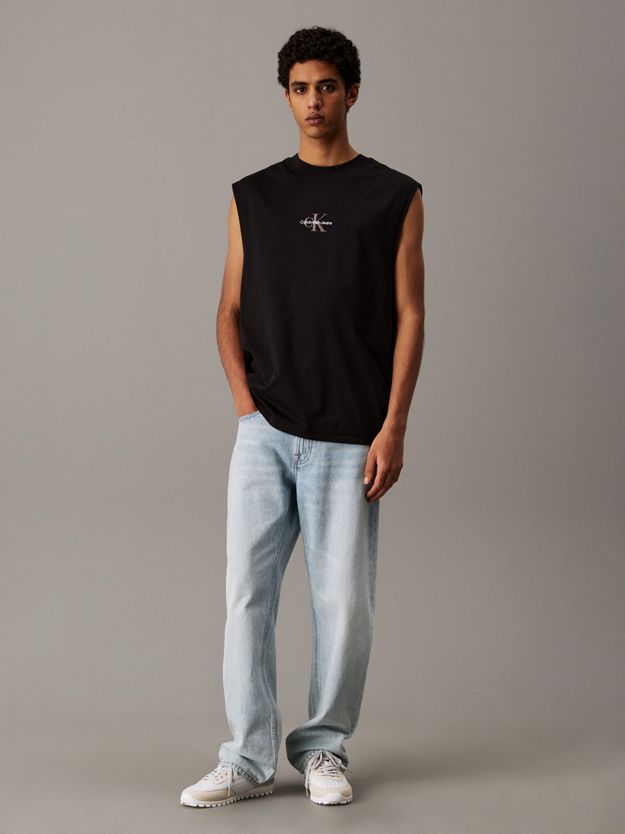 Relaxed Monogram Tank Top