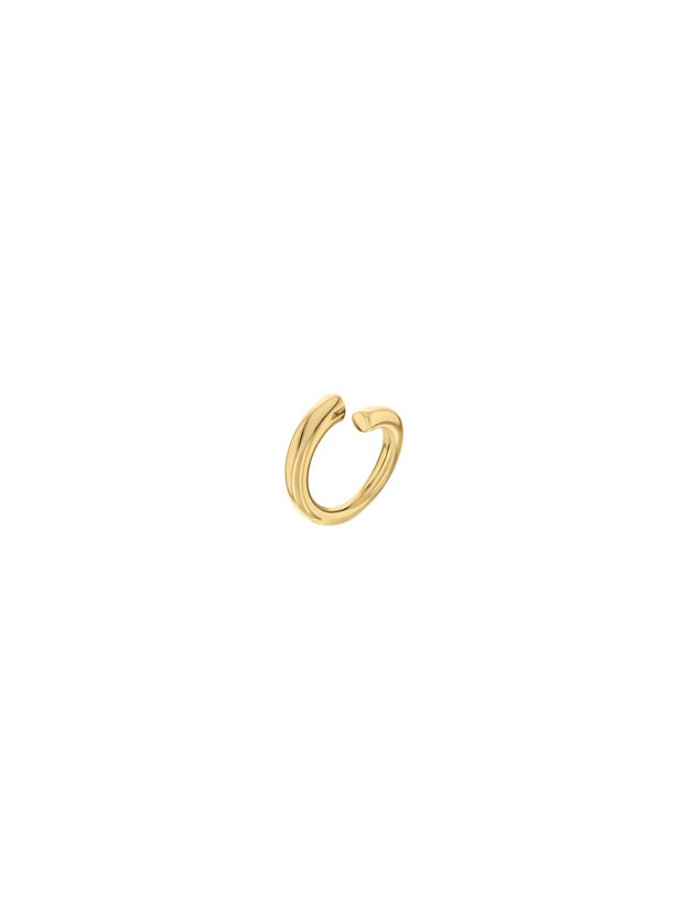 Gold Plated Steel Spiral Ring