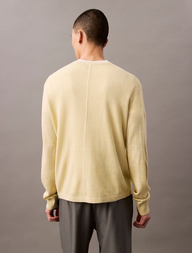 Linen Blend Jumper