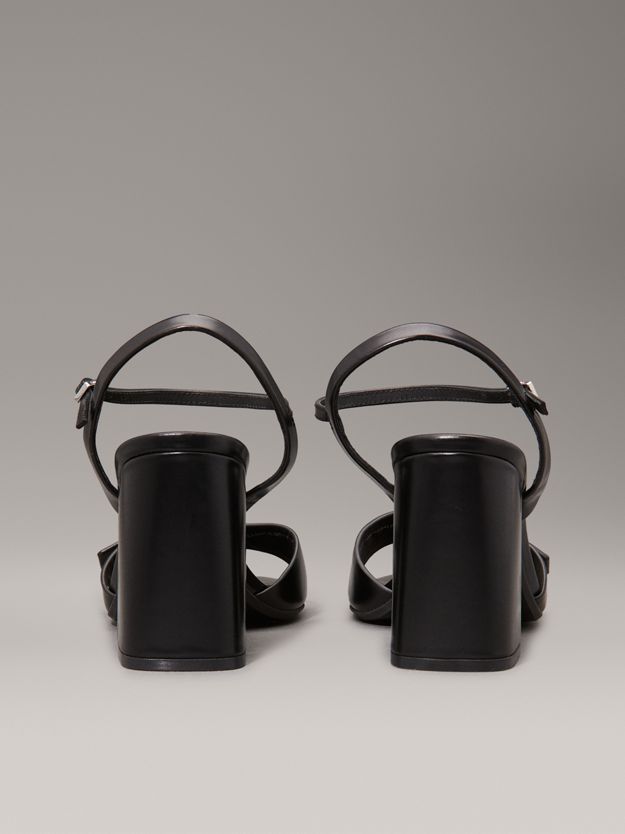 Leather Heeled Sandals