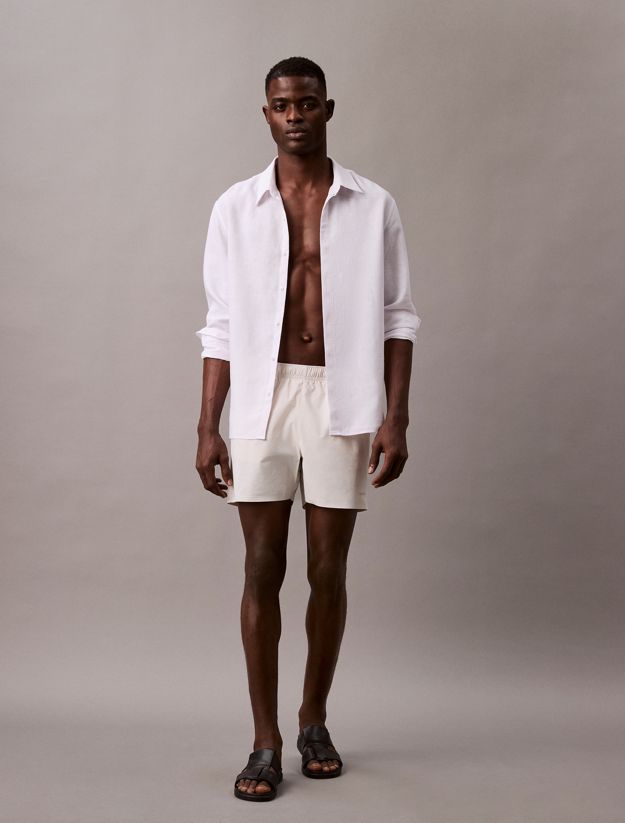 Medium Drawstring Swim Shorts - CK Tech