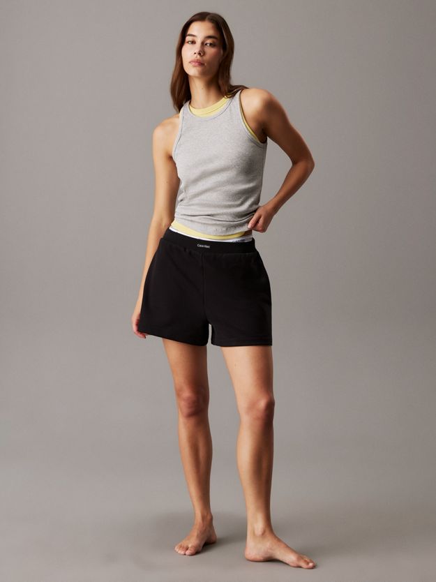 Slim Ribbed Lounge Tank Top