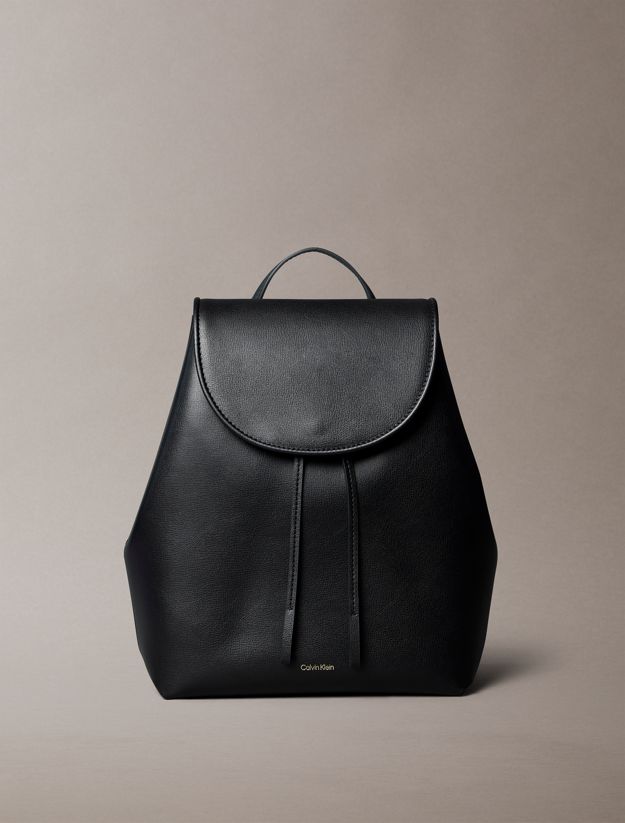 Foil Logo Flap Backpack