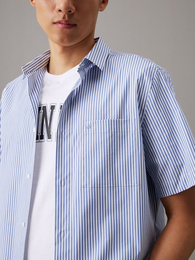 Striped Short Sleeve Shirt
