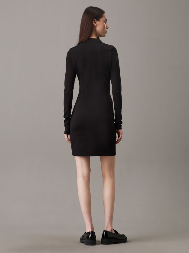 Milano Jersey Long Sleeve Dress