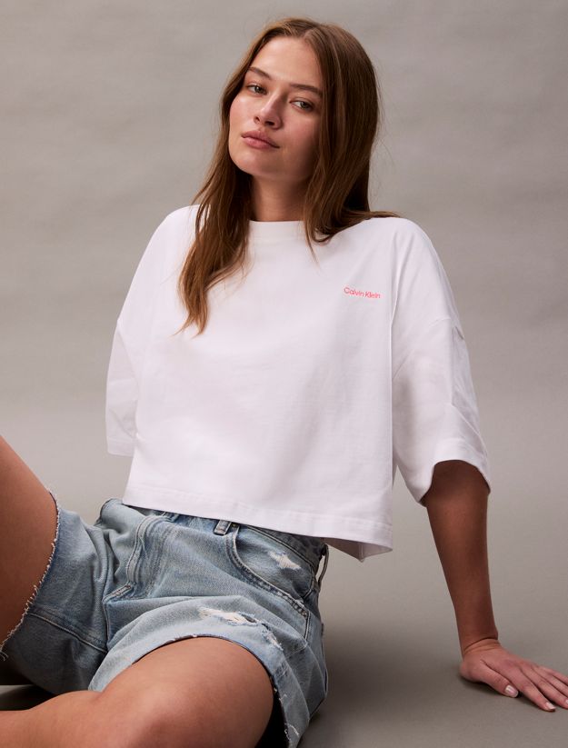 Jersey Cropped Boxy Tee