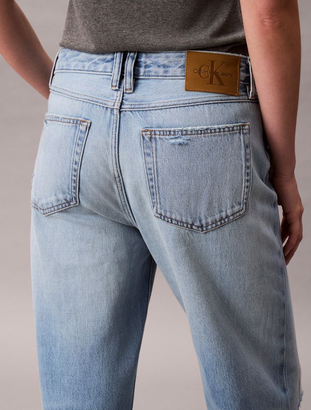 Relaxed 90's Distressed Jeans