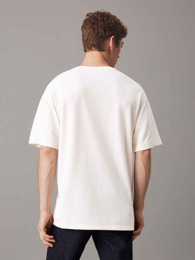 Brushed Rib Cotton T-shirt
