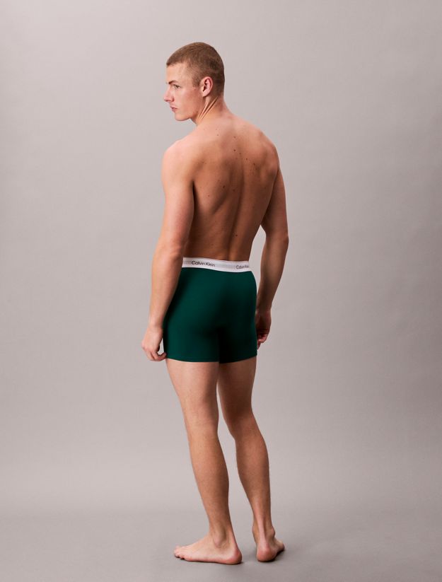 3 Pack Boxer Briefs - Icon Cotton Stretch