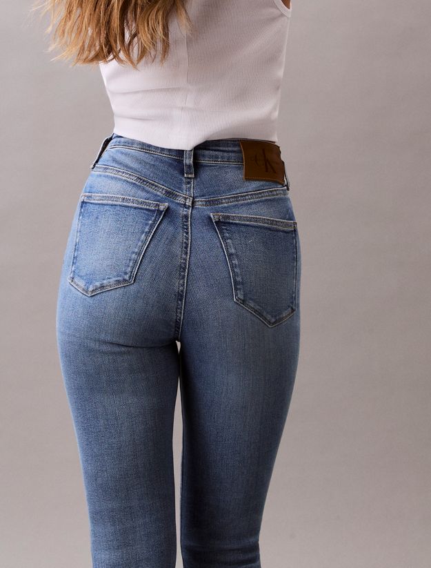 High Rise Super Skinny Ankle Jeans