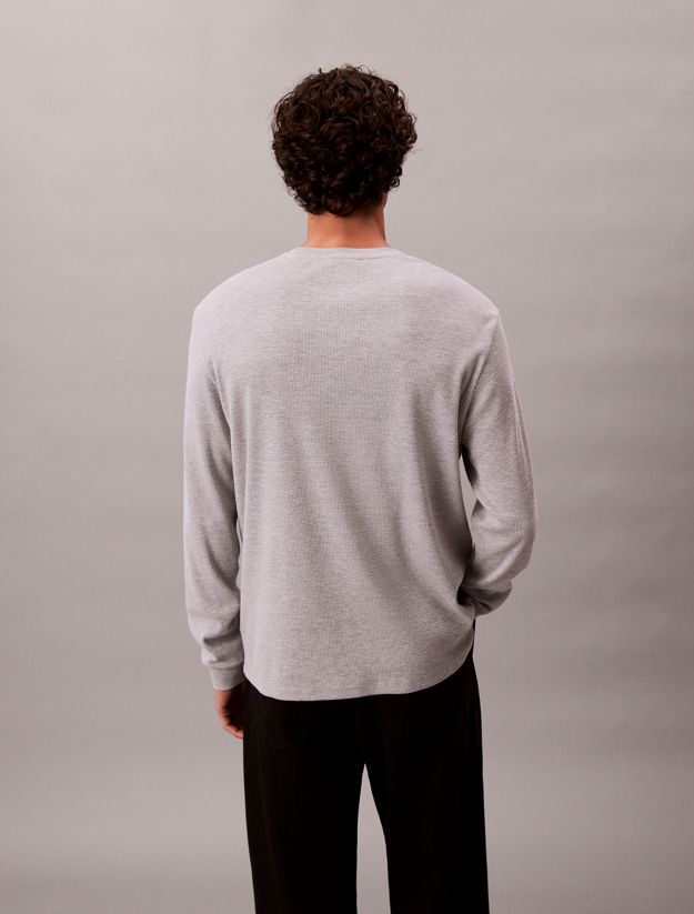 Long Sleeve Waffle T-shirt