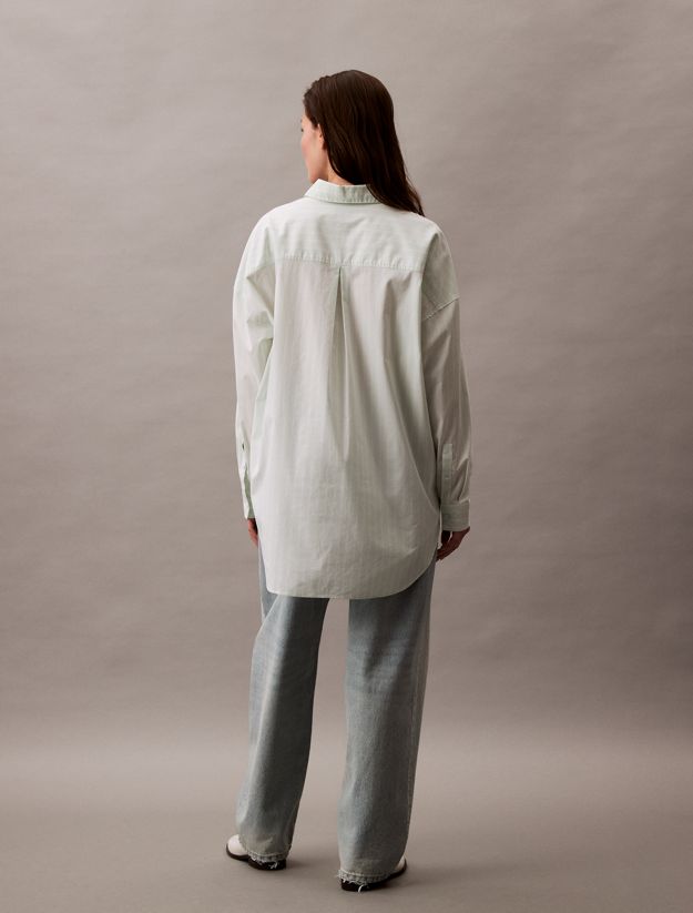 Oversized Cotton Poplin Shirt