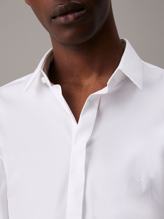 Extra Slim Poplin Stretch Shirt
