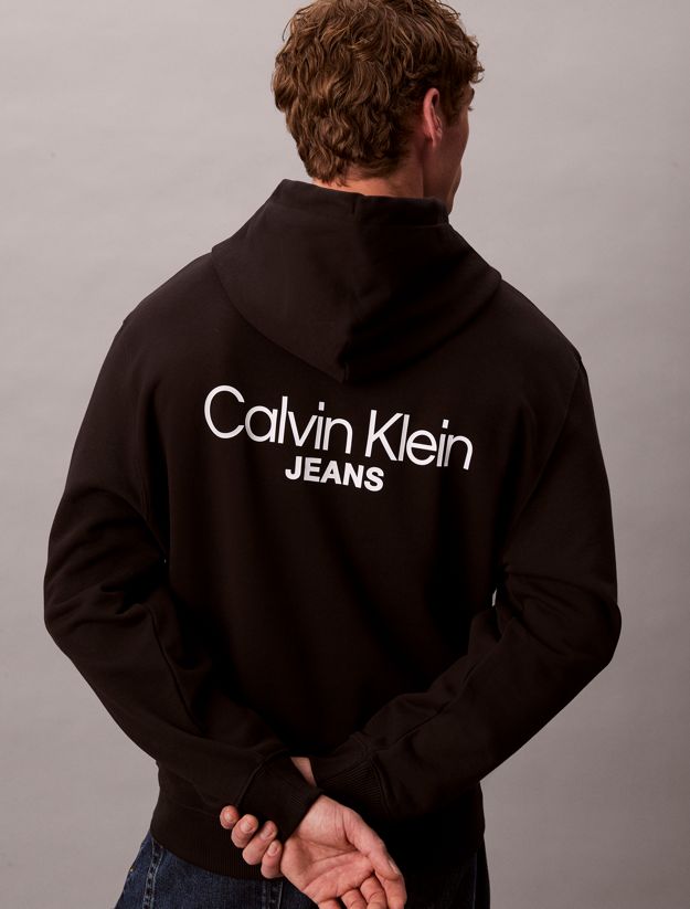 Cotton Terry Logo Hoodie