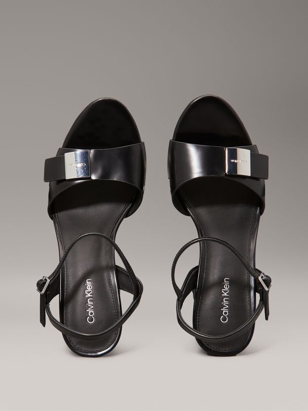 Leather Heeled Sandals